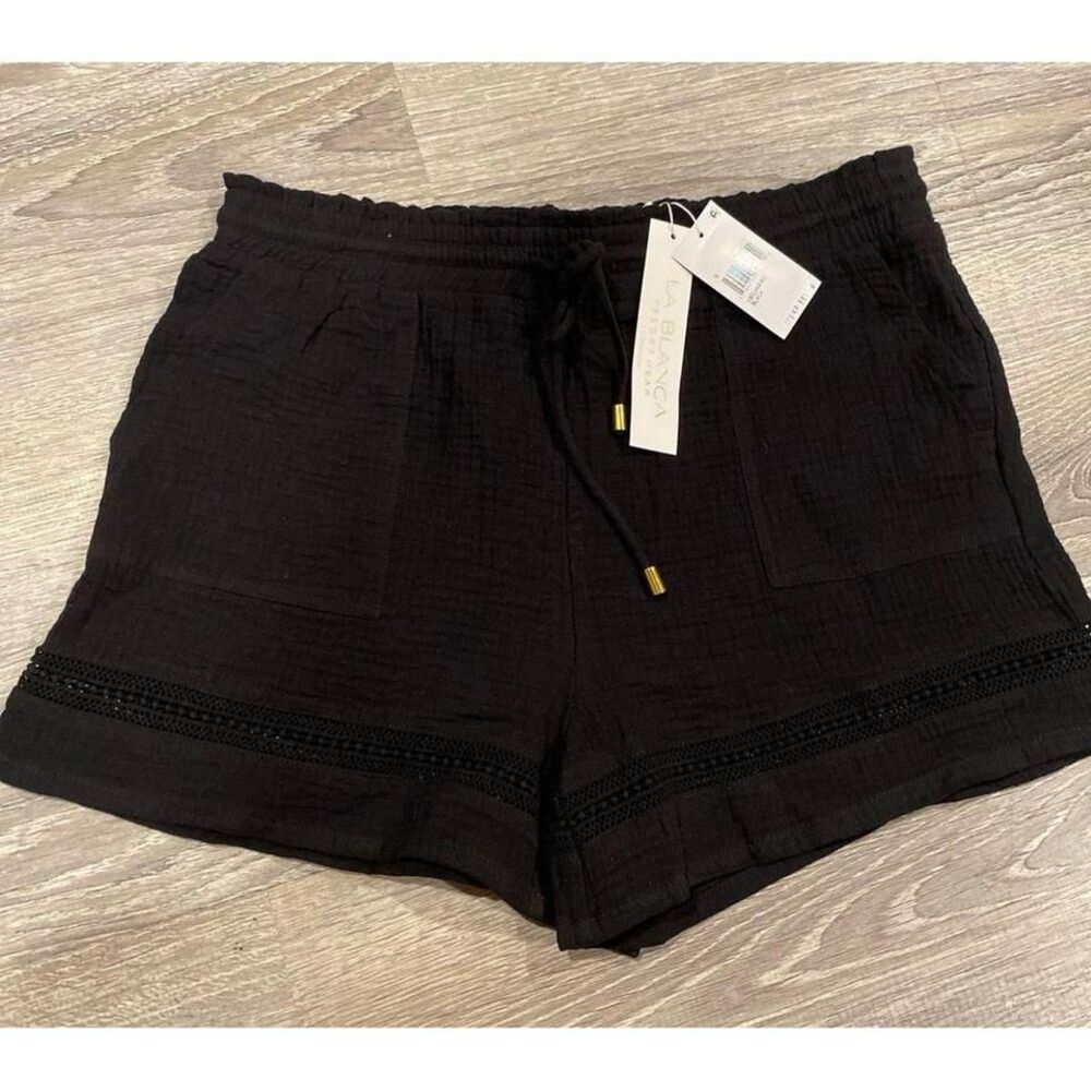 La Blanca‎ Resortwear Black Shorts size Small